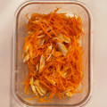 きゃなてぃん's cooksnap of when they made 人参とささみのチーズ風味作り置きサラダ。.