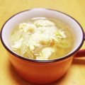 ドルフィンサーモン's cooksnap of when they made 【スープ *汁物】白菜のかき玉スープ.