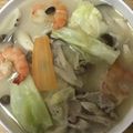 かおり♡♡♡'s cooksnap of when they made 手作り☆ちゃんぽんのスープ.