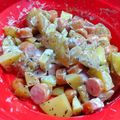 ひんべえ's cooksnap of when they made じゃがウィンナーのバジルマヨ和え.