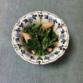 コムギ大好き's cooksnap of when they made ほうれん草と蒲鉾の辛子入りごま和え.