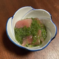 四児のハハ's cooksnap of when they made マグロブツとめかぶの和え物.