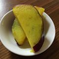 ももたんきっちん's cooksnap of when they made 煮込み8分♪サツマイモのレモン煮.