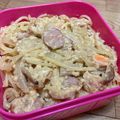 Me_T's cooksnap of when they made 豆乳鍋の残りでカルボナーラ♪.