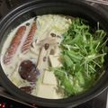 四児のハハ's cooksnap of when they made ジョンソンヴィルの豆乳鍋.