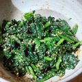 おーじゃす's cooksnap of when they made ごま屋が教える「ほうれん草の胡麻和え」.