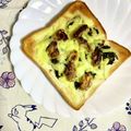 ふたごゆき's cooksnap of when they made ジェノベーゼトースト。(o^^o)♪.