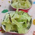 赤い電話's cooksnap of when they made レタスとキャベツをMIX！！の塩昆サラダ.