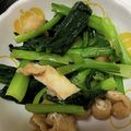 亜矢佳's cooksnap of when they made 小松菜と油揚げの煮浸し★小鉢　ダシなし♪.