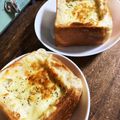 カズ形33's cooksnap of when they made パングラタン一斤まるごとグラタントースト.