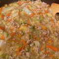 ｼﾏｼﾞｰ's cooksnap of when they made 簡単＆節約☆白菜とひき肉のあんかけ丼.