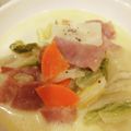 ゆうママ(•ө•)♡'s cooksnap of when they made 簡単♡白菜とベーコンのクリーム煮.