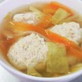 ぴえんの母's cooksnap of when they made ぽかぽか野菜たっぷり♥鶏だんごスープ.