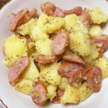 yuusoupon's cooksnap of when they made ハムとジャガイモのマヨ炒め.