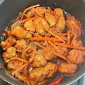 tasa4L's cooksnap of when they made 大豆ミートで南蛮酢！簡単激ウマ♪お肉だー.