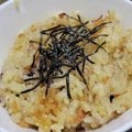 ふじもんもん☆'s cooksnap of when they made 焼き鳥缶詰の炊き込みごはん.