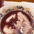 さちぶた♪'s cooksnap of when they made レンジで簡単！大納言ゆであずきでぜんざい.