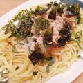 hitomi♪＊'s cooksnap of when they made 大根おろしパスタ我が家風.