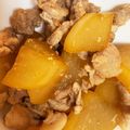 まいたけ07's cooksnap of when they made 簡単☆10分で出来る♡豚肉と大根の煮物.