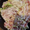 t3☆9's cooksnap of when they made ＊白菜と豚バラのみぞれミルフィーユ鍋＊.