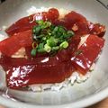 lala5's cooksnap of when they made 小さいまぐろ丼。.