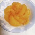 うめumeうめ子's cooksnap of when they made 。。桃？ノーノー☆梨のコンポート☆.