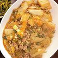 よしはなこ's cooksnap of when they made 麻婆白菜 厚揚げでボリュームアップ♪.