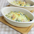 umemodoki's cooksnap of when they made ほうれん草としめじのグラタン.