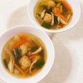 みぽぽ37's cooksnap of when they made 鶏肉と大根の生姜スープ.