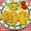 tokotann's cooksnap of when they made 豚天（関西風豚の天ぷら）.