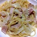 ゃゃッキりん梵's cooksnap of when they made 春キャベツとベーコンのミルクスープパスタ.