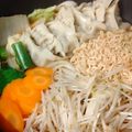 mimikimi's cooksnap of when they made サッポロ一番 ごま香る！鶏ちゃんこなべ.