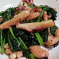 ｶｯﾊﾟ。's cooksnap of when they made ほうれん草とイカのバター醤油.