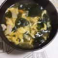 か～ぽ☆'s cooksnap of when they made ふんわり卵とわかめのスープ♡.