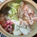 akobo's cooksnap of when they made 塩ちゃんこ鍋.