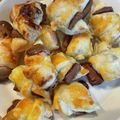 まっきーmama's cooksnap of when they made パイシートで簡単♡一口チョコクロワッサン.