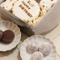 どこでもいっしょ's cooksnap of when they made 板チョコ使って、米粉のチョコスノーボール.
