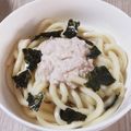 ソイマム's cooksnap of when they made 5分で作れる韓国海苔とツナマヨのうどん.