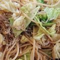 クックMfesm☆'s cooksnap of when they made キャベツとじゃこのスパゲティ.