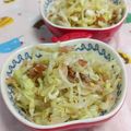 赤い電話's cooksnap of when they made ツナとキャベツの梅サラダ.