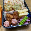 ゆいランラン's cooksnap of when they made ☆枝豆だんご☆簡単！お弁当！キャラ弁！.