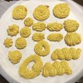 ぴよもこ's cooksnap of when they made ほんのり甘いかぼちゃの絞り出しクッキー❤.