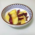 キンプリ's cooksnap of when they made さつま芋とリンゴのレモン煮 ☆.