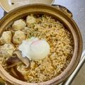 萌絵コ's cooksnap of when they made サッポロ一番 たっぷりきのこのつくねなべ.