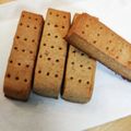 クックISBU1G☆'s cooksnap of when they made カロリーメイト風なココアショートブレッド.