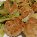 ひっこ's cooksnap of when they made ☆簡単☆おつまみに！梅しそ鶏つくね.