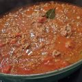 ｸﾏﾘｴ's cooksnap of when they made ❦トマト缶でミートソース ～Ragu～❦.