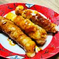 kinniko's cooksnap of when they made お餅の豚バラ巻き.