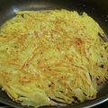 ナカミチ's cooksnap of when they made じゃがいものガレット にんにくバター風味.