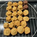 ★まりりーぬ★'s cooksnap of when they made 和風きな粉フィナンシェ.